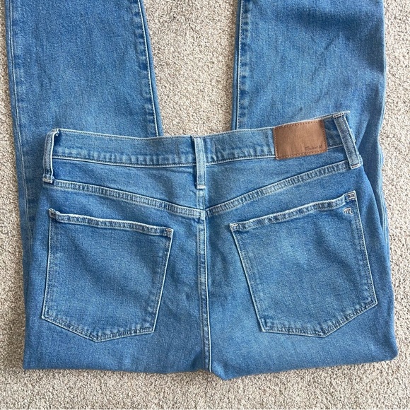 Madewell The Mom Jean 30 Leacrest Wash: Cuffed Edition NG361 High Wsisted NEW! - Picture 9 of 10